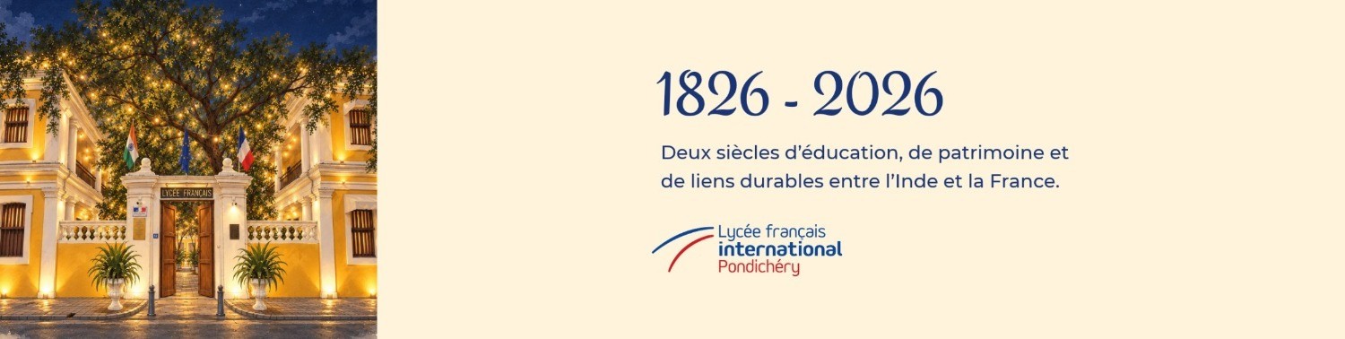 Lycée Français International de Pondichéry 1826–2026